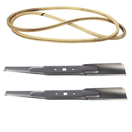 Aic Replacement Parts 42 Deck Maintenance Kit Fits MTD Fits Cub Cadet BELT 954-04060B 2 BLADES 942-04 954-04060BLADES